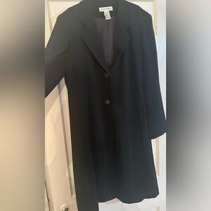 Jones New York Long Black Jacket